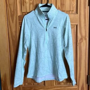 Women’s Under Armour 3/4 zip shirt, medium